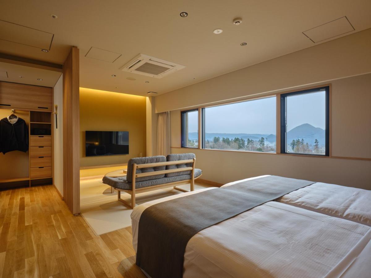 Lake Toya Tsuruga Resort Hikarinouta Toyako Zewnętrze zdjęcie