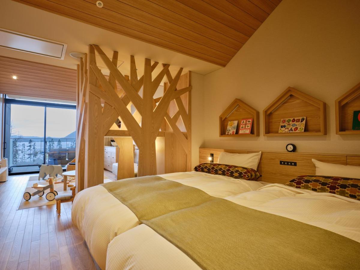 Lake Toya Tsuruga Resort Hikarinouta Toyako Zewnętrze zdjęcie