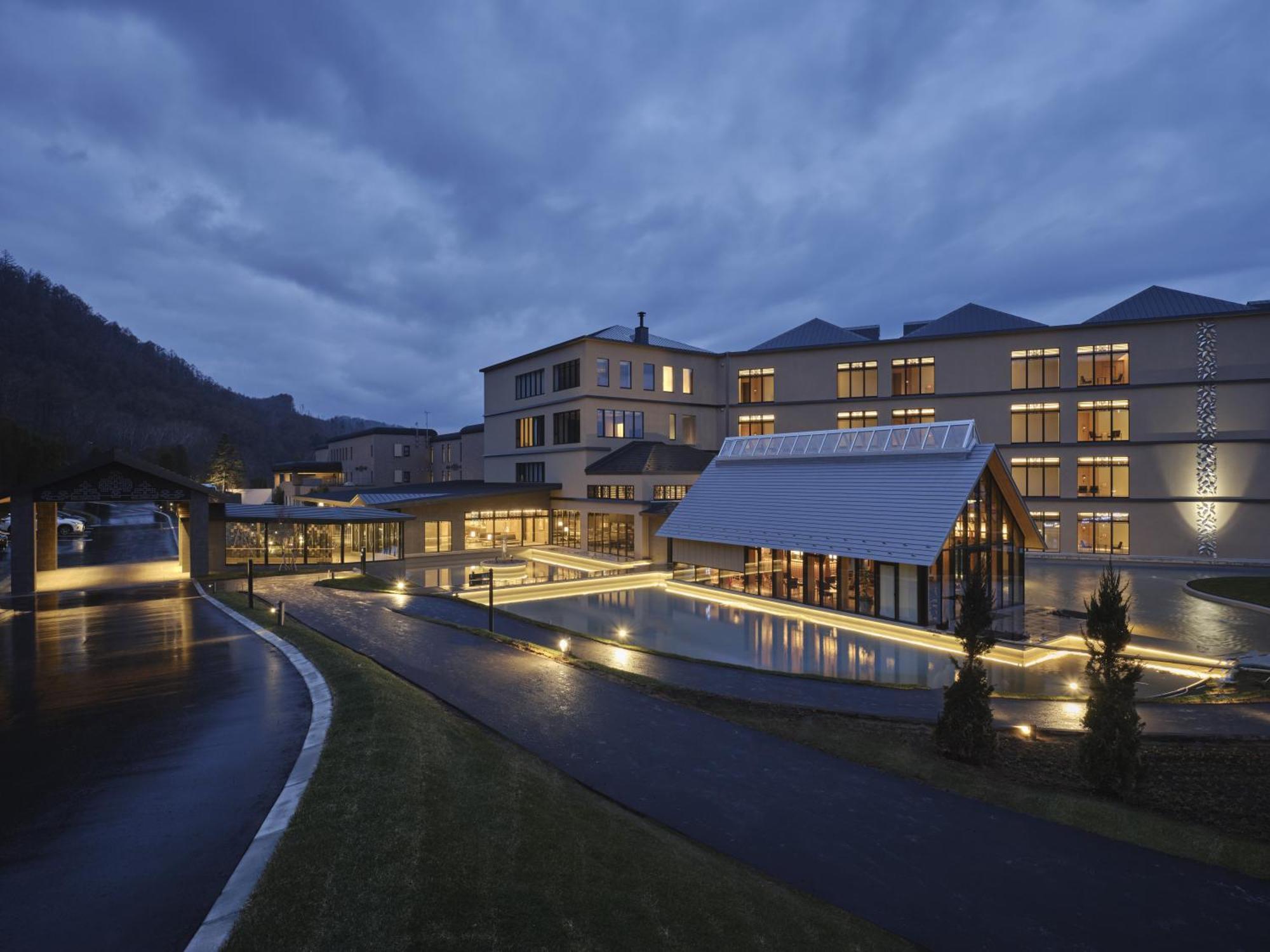 Lake Toya Tsuruga Resort Hikarinouta Toyako Zewnętrze zdjęcie