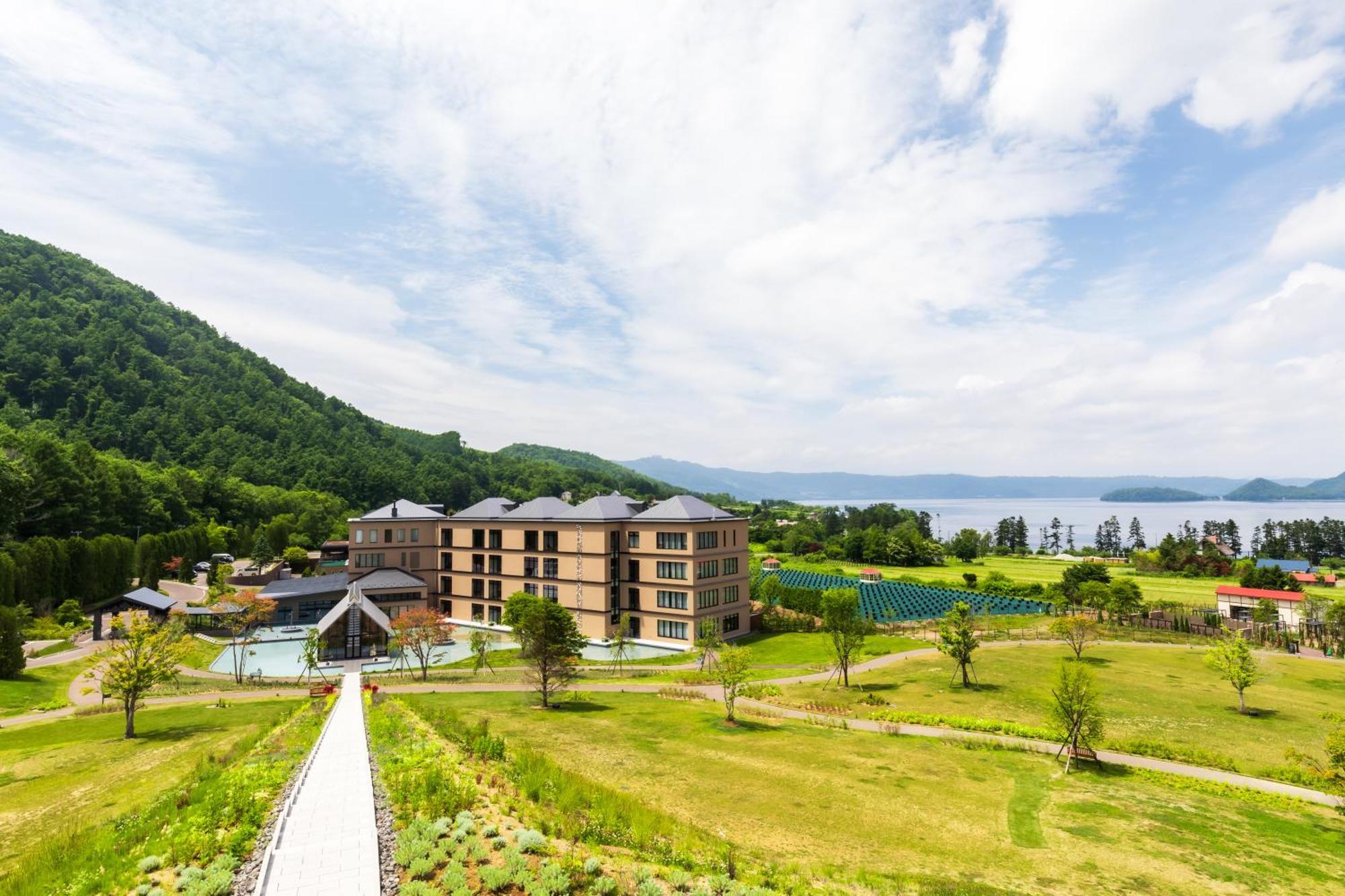 Lake Toya Tsuruga Resort Hikarinouta Toyako Zewnętrze zdjęcie