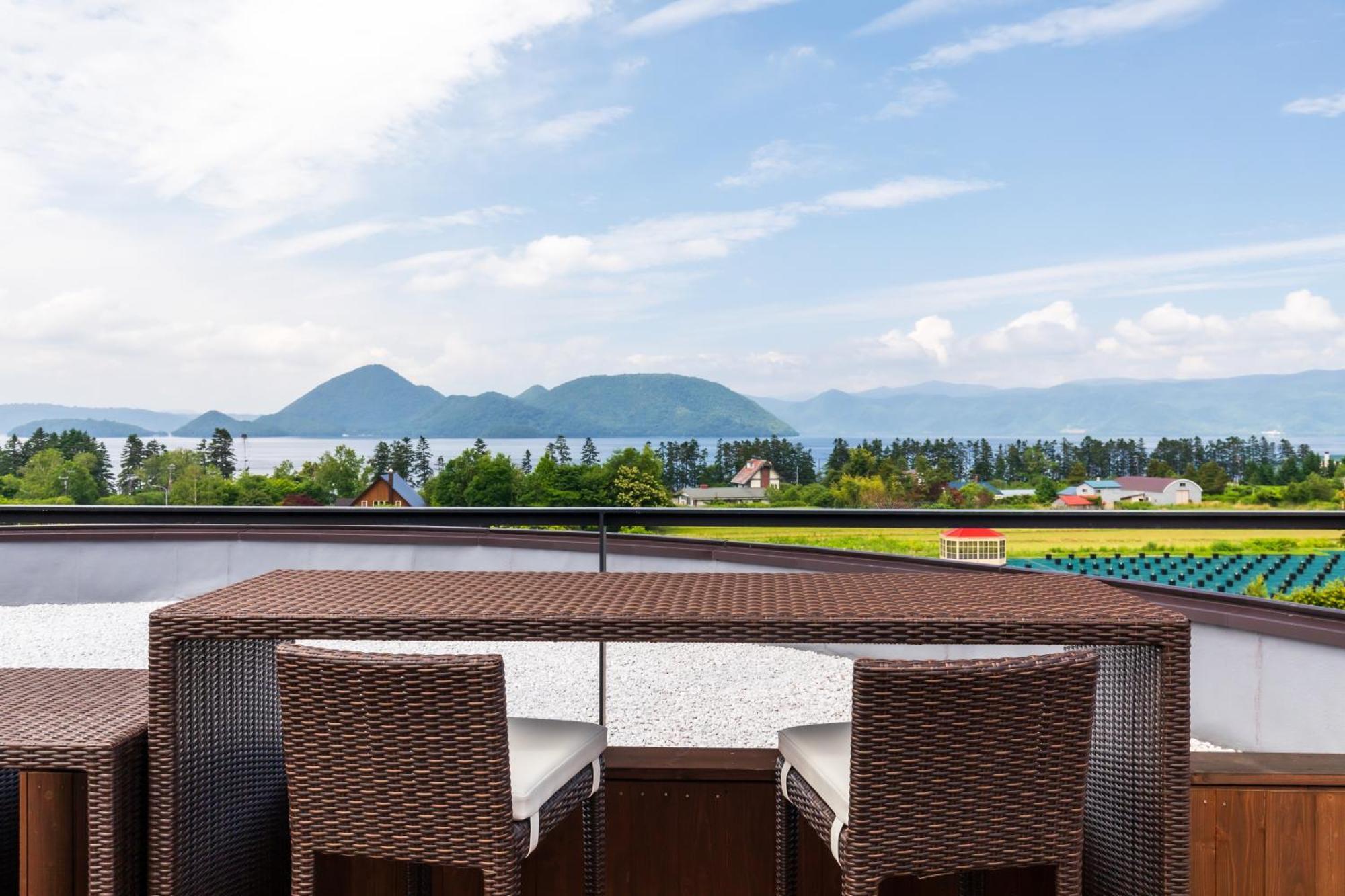 Lake Toya Tsuruga Resort Hikarinouta Toyako Zewnętrze zdjęcie
